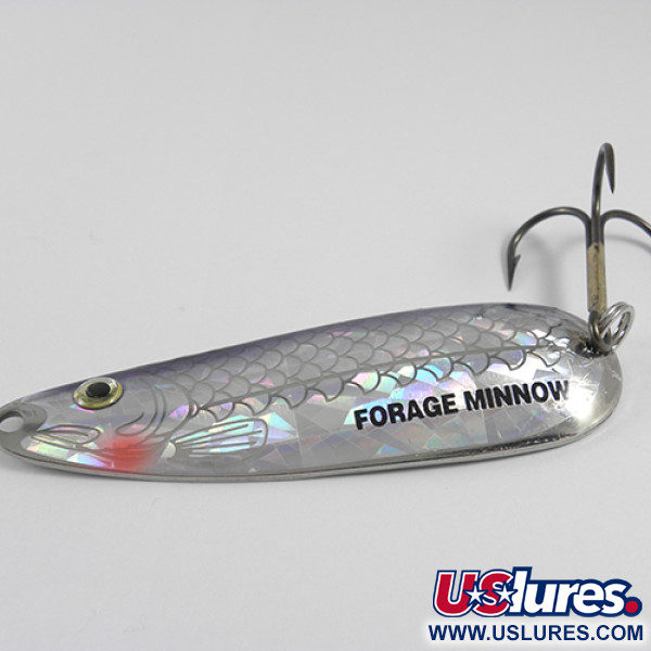 Vintage  Northland tackle Forage Minnow, 3/4oz Rainbow Trout fishing spoon #1607