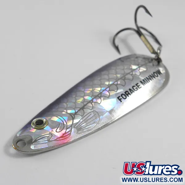 Vintage  Northland Forage Minnow, 3/4oz Rainbow Trout fishing spoon #1607