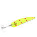 Vintage  Eppinger JR Flutter Devle 3100, 3/16oz Fluorescent Yellow / Red / Nickel fishing spoon #1610