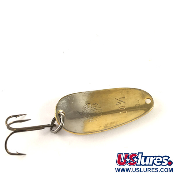 Vintage   Thomas Colorado, 1/4oz Gold / Nickel fishing spoon #1616
