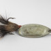 Vintage   Mepps Aglia Fluo 4 dressed (squirrel tail), 1/3oz Nickel spinning lure #1619