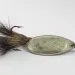 Vintage   Mepps Aglia Fluo 4 dressed (squirrel tail), 1/3oz Nickel spinning lure #1619