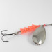 Vintage  Luhr Jensen TEE Spoon, 1/3oz Nickel / Pink spinning lure #1623