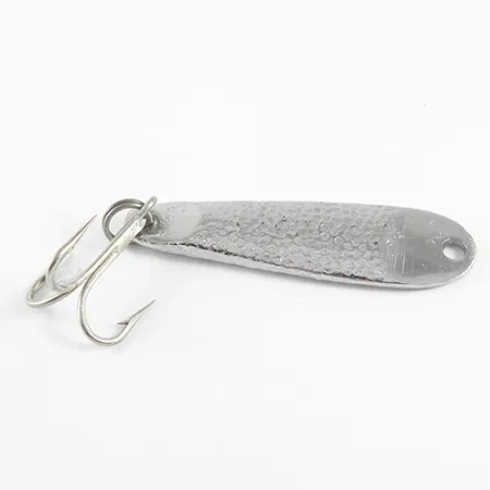 Vintage Bass Pro Shops Strata Spoon, 3/4oz Hammered Nickel fishing spoon #1626