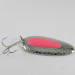 Vintage   Blue Fox Pixee , 3/4oz Nickel / Pink fishing spoon #1630