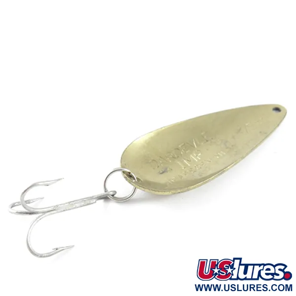 Vintage  Eppinger Dardevle Imp, 2/5oz Brass fishing spoon #1637