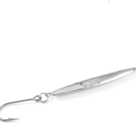 Vintage Capt. Sekora Montauk SEKORA S 2, 2oz Nickel fishing spoon #1643