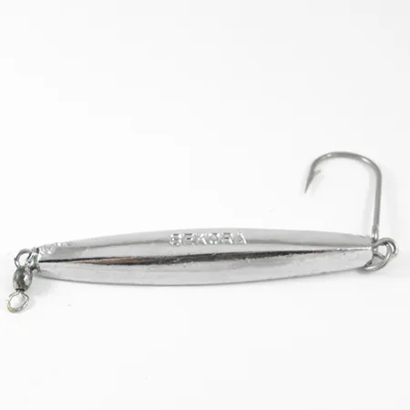 Vintage Capt. Sekora Montauk SEKORA S 2, 2oz Nickel fishing spoon #1643