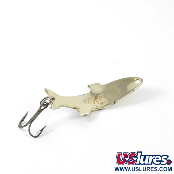 Vintage  Acme Phoebe, 1/8oz Gold fishing spoon #1646