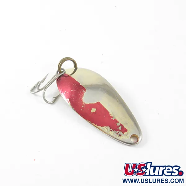 Vintage  Seneca Little Cleo, 1/4oz Red / Gold fishing spoon #1654