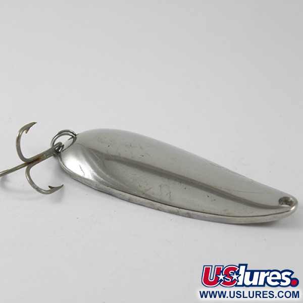 Vintage  Eppinger Dardevle Rok't Devlet, 1 1/4oz Nickel fishing spoon #1656