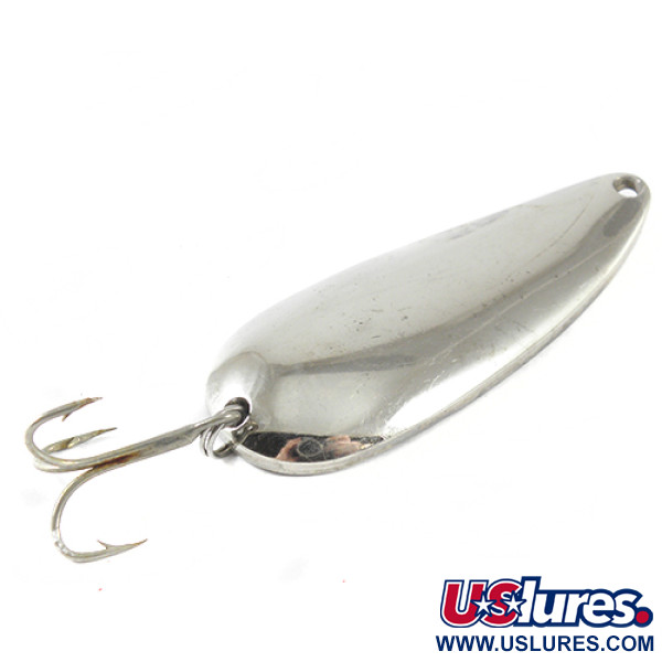 Vintage  Eppinger Dardevle Rok't Devlet, 1 1/4oz Nickel fishing spoon #1656