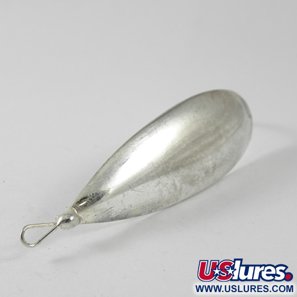 Vintage   Weedless Johnson Silver Minnow, 2/5oz Silver (Silver Plated) fishing spoon #1657