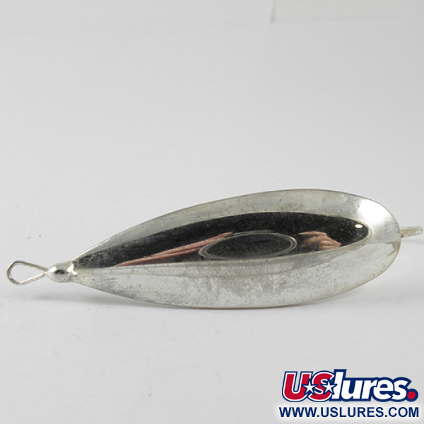 Vintage   Weedless Johnson Silver Minnow, 2/5oz Silver (Silver Plated) fishing spoon #1657