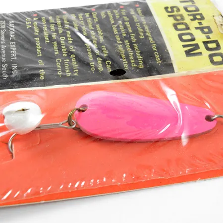 Nebco Tor-P-Do 2, 1/2oz Bright Pink fishing spoon #1667