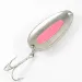 Vintage   Blue Fox Pixee , 3/4oz Nickel / Pink fishing spoon #1673
