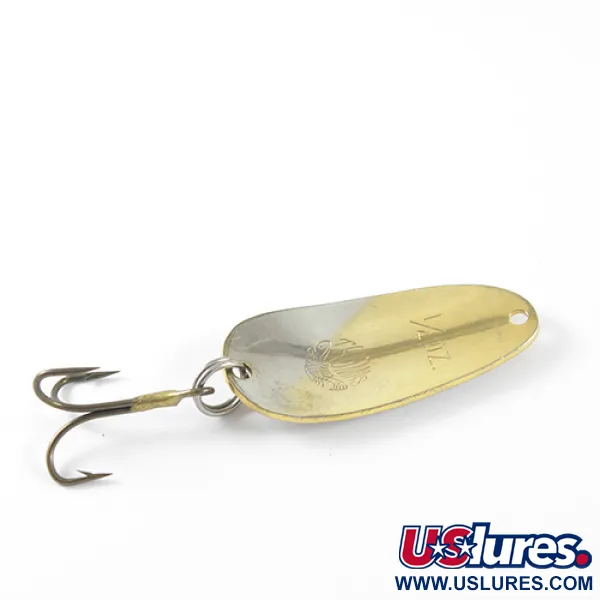 Vintage   Thomas Colorado, 1/4oz Gold / Nickel fishing spoon #1674