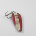 Vintage  Eppinger Dardevle Spinnie, 1/3oz Red / White / Nickel fishing spoon #1679
