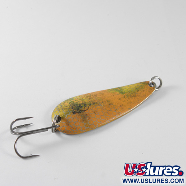 Vintage  Eppinger Dardevle Imp, 2/5oz Orange / Nickel fishing spoon #1692