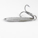 Vintage  Unknown Jig Lure, 3/5oz Nickel fishing spoon #1693