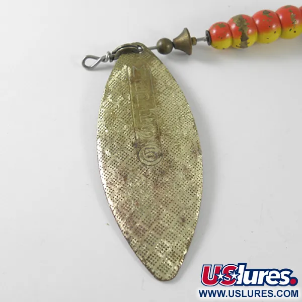 Vintage   Mepps 5 Giant Killer Mino, 1 1/3oz Brass spinning lure #1701