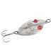 Vintage  Hofschneider Red Eye Wiggler, 1oz Nickel / Red Eyes fishing spoon #1705