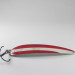 Vintage  Eppinger King Flutter Devle 3200, 1/3oz Red / White / Nickel fishing spoon #1741