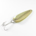 Vintage   Len Thompson #1, 3/4oz Five of diamonds (Yellow / Black / Brass) fishing spoon #1748