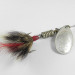 Vintage   Mepps Aglia 3 dressed, 1/4oz Nickel spinning lure #1751