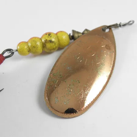 Vintage Mepps Aglia 5 dressed, 1/2oz Copper spinning lure #1754