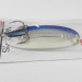   Williams Wabler W50 Glow, 1/2oz Silver / Blue (Silver Plated, with fluorescent stripe) fishing spoon #1765