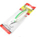   Williams Wabler W50 Glow, 1/2oz Silver / Green (Silver Plated, with fluorescent stripe) fishing spoon #1766