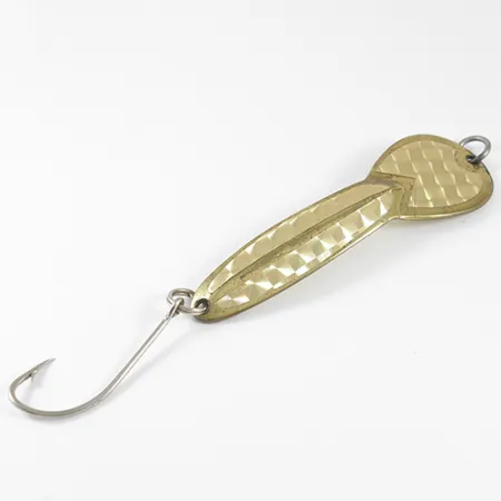 Vintage Glen Evans Loco 4, 3/4oz Gold fishing spoon #1775