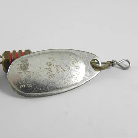 Vintage Mepps Comet 2, 1/8oz Silver spinning lure #1779