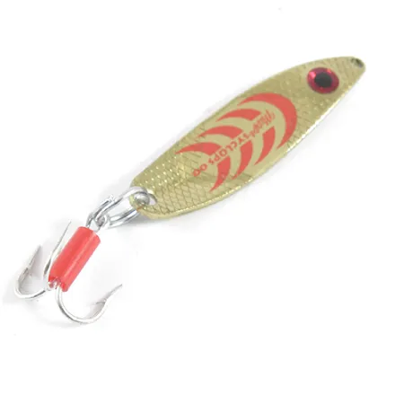 Vintage Mepps Syclops 00, Gold / Red fishing spoon #1790