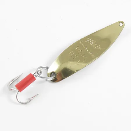 Vintage Mepps Syclops 00, Gold / Red fishing spoon #1790