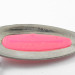 Vintage   Nebco Pixee , 1/2oz Nickel / Pink fishing spoon #1796