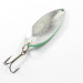 Vintage  Eppinger Dardevle Devle Dog 7800, 3/4oz Green / Nickel fishing spoon #1803