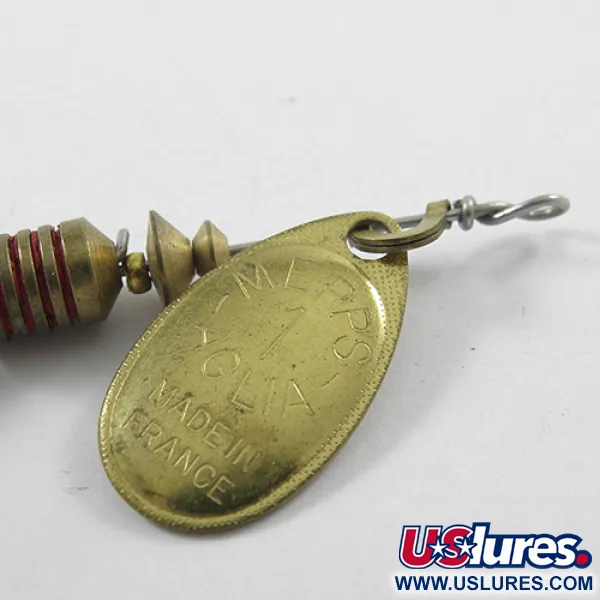 Vintage Other Mepps Aglia 1, 1/8oz Brass #1811