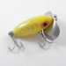 Vintage   Fred Arbogast Jitterbug , 1/4oz Yellow fishing lure #1830