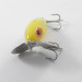Vintage   Fred Arbogast Jitterbug , 1/4oz Yellow fishing lure #1830