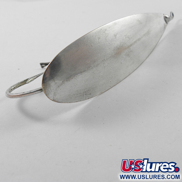 Vintage Weedless Johnson Silver Minnow, 1oz Silver (Silver Plated) fishing  spoon #1834