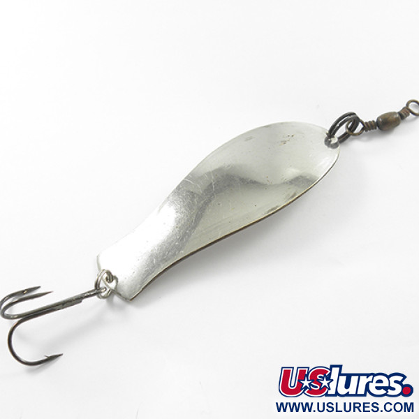 Vintage  Jarvinen Virginia​ Jarvinen Fishing Lure 1, 2/3oz Nickel fishing spoon #1836