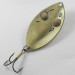 Vintage   Lucky Strike Gold Red Flash, 3/4oz Brass fishing spoon #1840