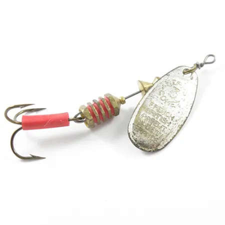 Vintage Mepps Comet 3 replaceable hook, 1/4oz Silver spinning lure #1843