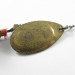 Vintage   Mepps Aglia 2 dressed squirrel tail, 3/16oz Brass spinning lure #1849