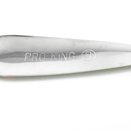 Vintage Pro King, 2/5oz Fluorescent Green / Orange fishing spoon #1851