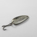 Vintage  Eppinger Dardevle Skeeter, 1/16oz Black / White / Nickel fishing spoon #1854