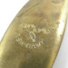 Vintage  Unknown Luxon Fish-Hawk, 2/5oz Brass fishing spoon #1862