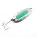 Vintage   Blue Fox Pixee , 3/4oz Nickel / Green fishing spoon #1866